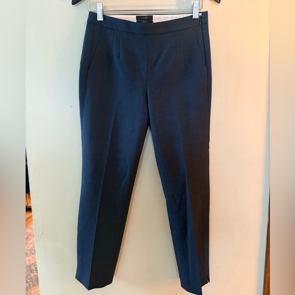 J. Crew Dark Blue Martie Pants Size 2